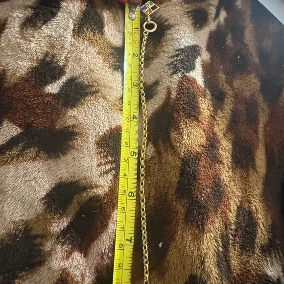 Givenchy Gold Tone Pendant Necklace with Black, Yellow, Green, and Blue Stones - Picture 4 of 7